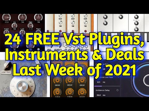 24 Best New FREE VST PLUGINS, Vst Instruments, SAMPLE PACKS & Huge Deals - DECEMBER 2021 Week #4