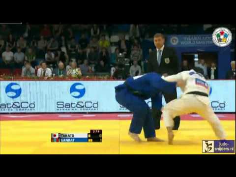Judo 2013 World Masters Tyumen: Takato (JPN) - Ganbat (MGL) [-60kg] final