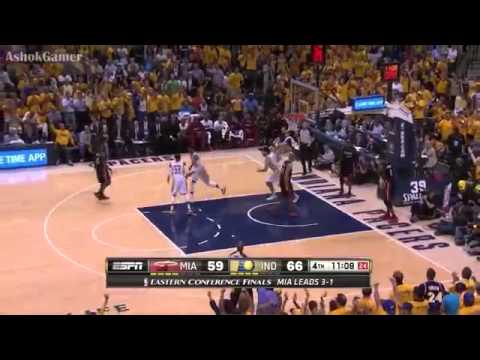 Paul George s Full Highlights   Heat vs Pacers   Game 5   May 28, 2014   NBA Playoffs 2014