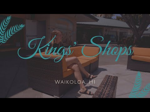Compras e restaurantes no Havaí | Kings' Shops | Amostra passo a passo | Waikoloa, Havaí