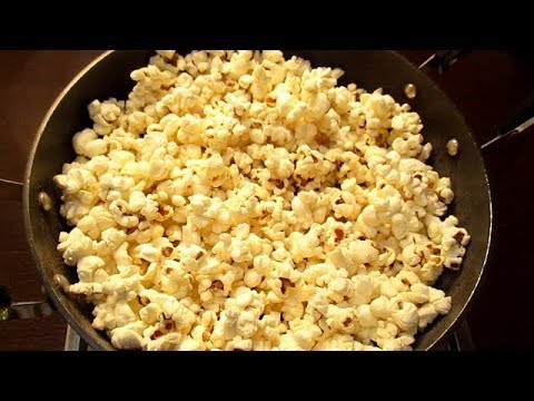 नमक में भुने बाजार जैसा पॉपकॉर्न पाँच मिनट में | Popcorn Recipe at home in hindi...