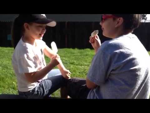 My kids singing another brink in the wall a Capella.