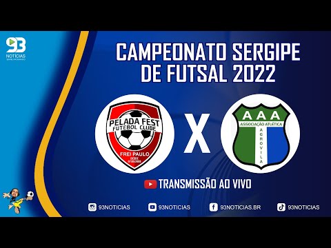 PELADA FEST (FC) X CANINDÉ AGROVILA - CAMPEONATO SERGIPANO DE FUTSAL 2022 - AO VIVO
