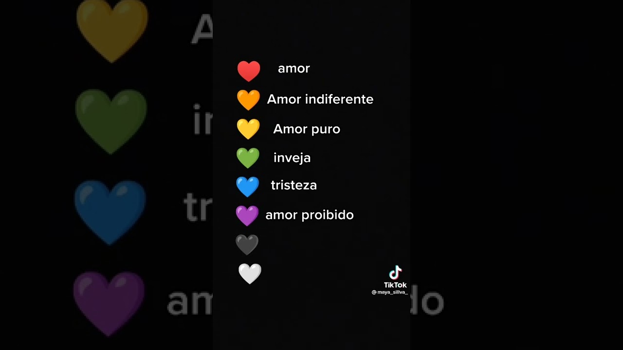 significado dos emojis de coração ❤️