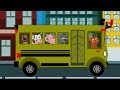 Wheels On The Bus Go Round And Round Nursery Rhymes For Kids And Childrens