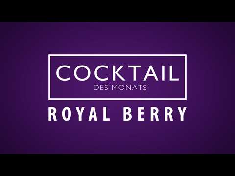 ROYAL BERRY - Getränkeland | DIE GETRÄNKEKÖNNER Cocktail des Monats April 2021