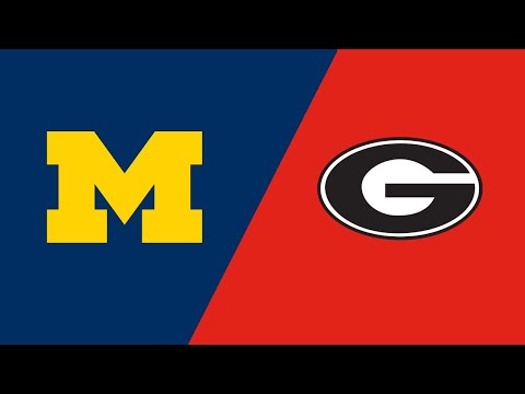 Georgia Bulldogs Football 2021 - Game 14: 2021-12-31 Orange Bowl Michigan vs UGA