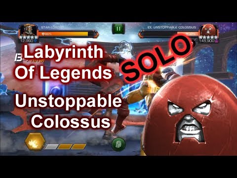 Labyrinth Of Legends Unstoppable Colossus - Marvel Contest Of Champions