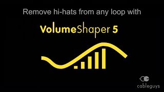 Video thumbnail for Remove the hi-hat from any loop with Cableguys VolumeShaper 5 by Cableguys