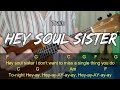 Hey, Soul Sister - Train // Ukulele Tutorial W/Lyrics (EASY CHORDS)