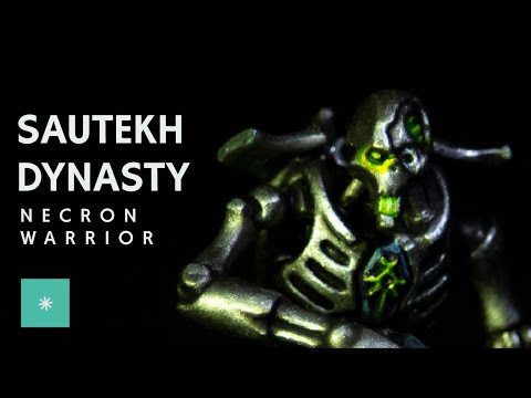 Sautekh Dynasty Necron Warrior | Color Schemes