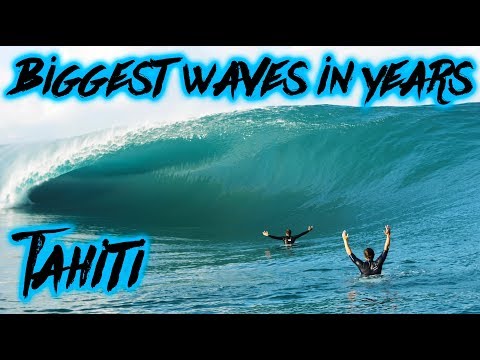 BIGGEST TEAHUPO'O IN YEARS!!! || Tahiti pt. 2