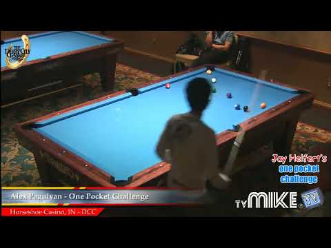 Alex Pagulayan 53 – Pt 1 - Derby City – One Pocket Ghost Challenge 2011 - Amazing