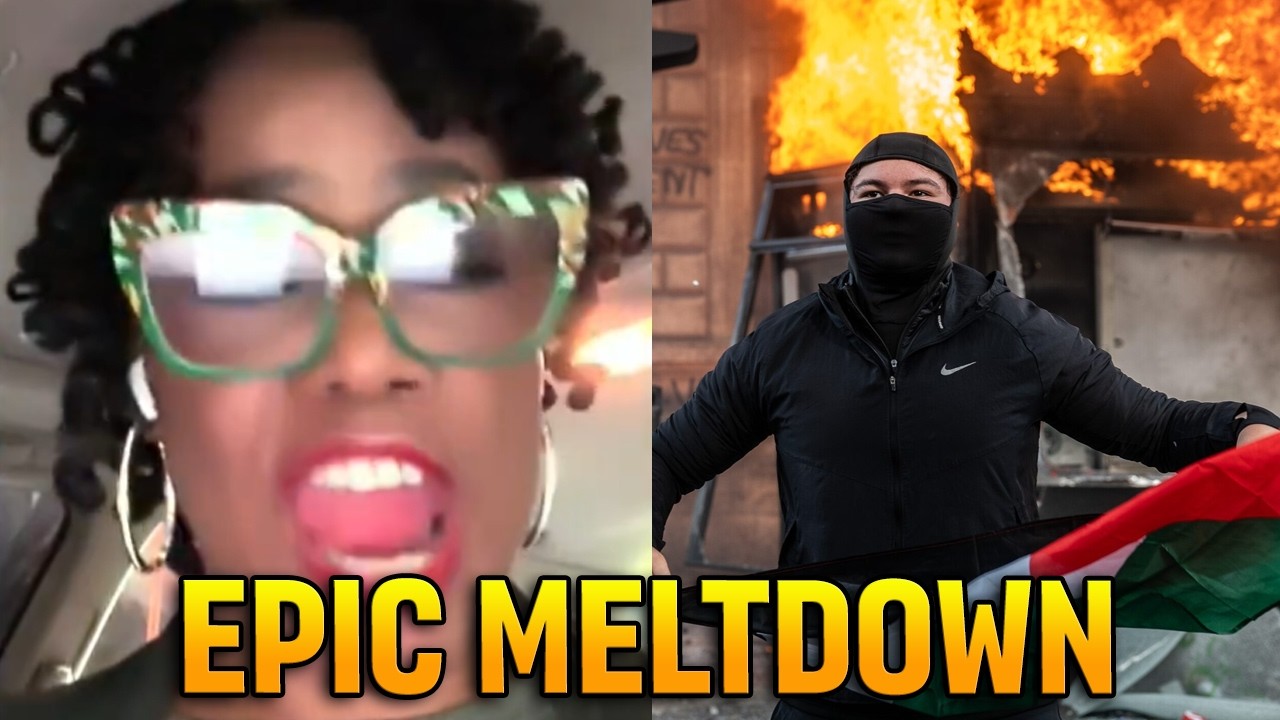 Far-left "journalist" LOSES IT after getting WRECKED over calling riots in France "student protests"