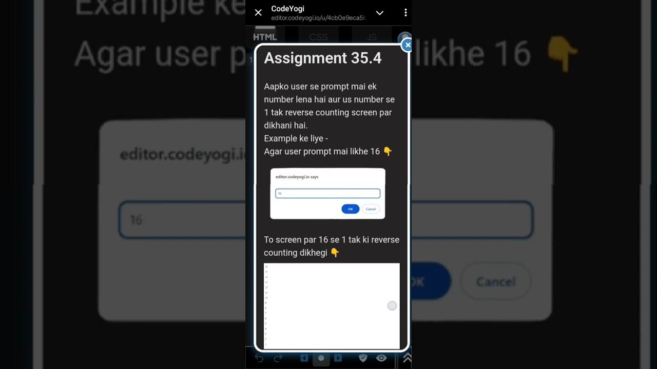Codeyogi Assignment 35.4 #coding #pythonanddjangofullstackwebdeveloper #programming #assingment