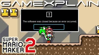 Game Breaking Glitch Discovered with Yoshi in Super Mario Maker 2!