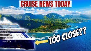 Cruise Ship Sails Too Close to Shore, Carnival