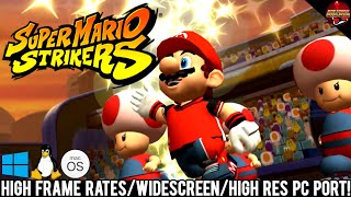 You Need To Play This New Super Mario Strikers PC Port #supermariostrikers #remasteredgames #fangame