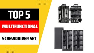 Top 5 Multifunctional Screwdriver Sets of 2025 Revealed