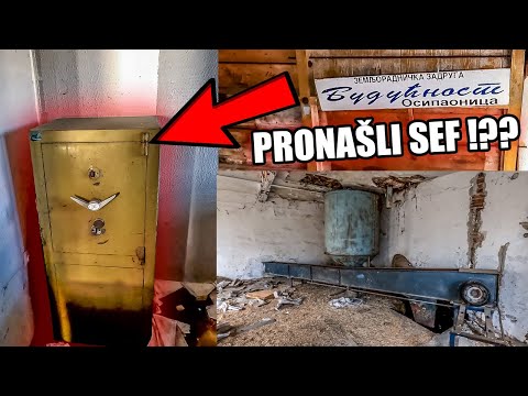 NAŠAO SEF U NAPUŠTENOJ FABRICI BRAŠNA! (MLIN)