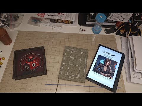 Solo RPG Framework and Toolbox Space Opera - Extended Gameplay Example playing Star Wars