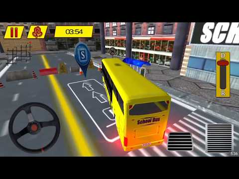 CITY SCHOOL BUS 3D | BUS DRIVER SIMULATOR | RACING GAME 2018