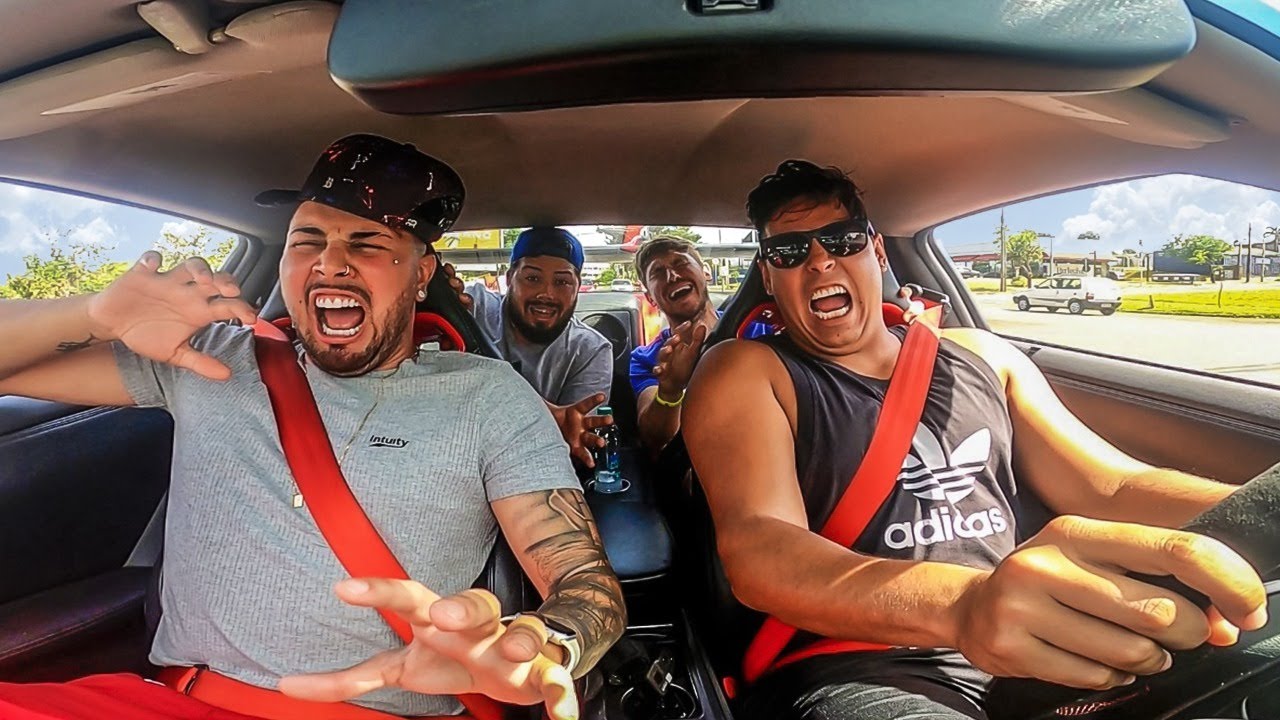 IMPRESSIONEI MEUS AMIGOS COM A FORÇA DO MEU GTR