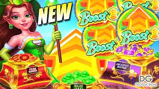 💥NEW CLOVER BOOST UP MY BIG WIN SLOT MACHINE LAS VEGAS CASINO JACKPOT BONUS FREE GAMES WILDS IGT