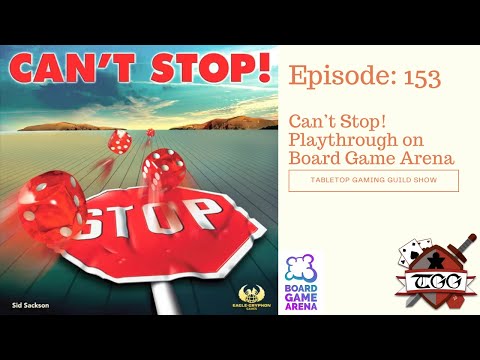 Can't Stop! Playthrough on Board Game Arena