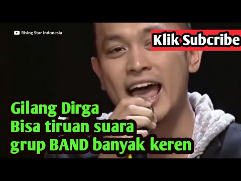 Gilang dirga Menirukan suara