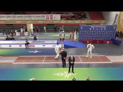 Budapest World Cup JMS 2022 - L32 - Toth HUN v Petrucz HUN