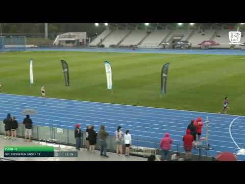 Girls Under 13 800m H3 - 2020 State Combined Events Championships // LAVicTV
