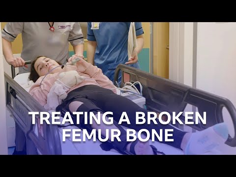 A Broken Femur | The Children's Hospital | BBC Scotland