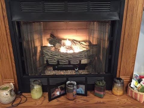 DIY: Clean & Light Your Gas Log Fireplace!
