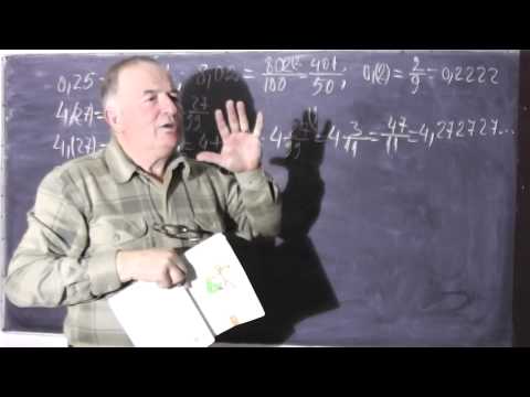 1/2 Lectia 314 - Transformarea numerelor zecimale periodice simple mixte in fractii si invers Cls 6