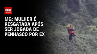 Vídeo: Mulher sequestrada por ex e jogada de penhasco é resgatada em BH (MG) | CNN PRIME TIME