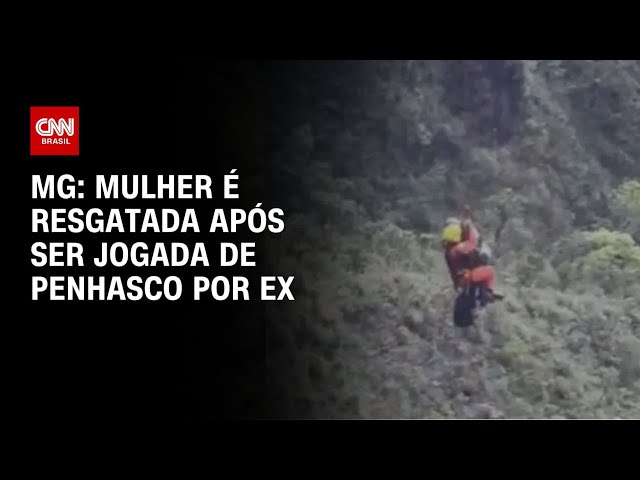 Mulher pediu medida protetiva antes de ser jogada de penhasco por ex em MG