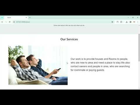 House Rent in Django Python