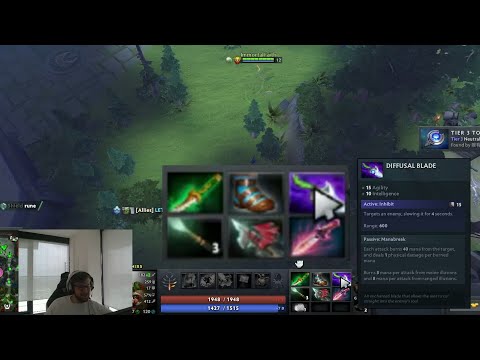 "WTF is that Build bro!"- Qojqva on Topson Techies Physical Build