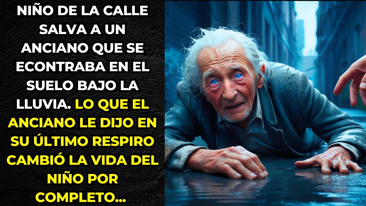 LO QUE EL ANCIANO LE DIJO EN SU ÚLTIMO RESPIRO CAMBIÓ LA VIDA DEL NIÑO POR COMPLETO...