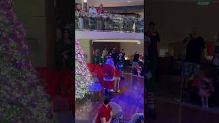 Santa arrives on the Celebrity Beyond Cruise Ship with gifts for all the boys and girls!!!