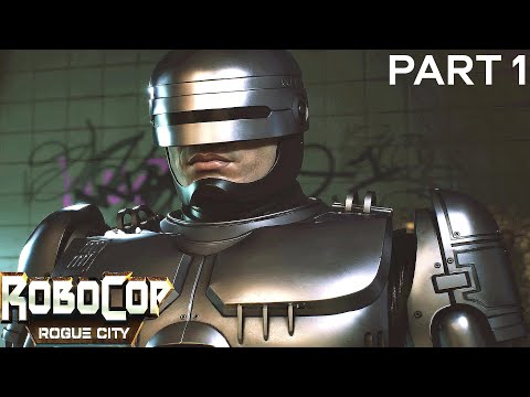 ROBOCOP: ROGUE CITY Gameplay Walkthrough Part 1 FULL GAME [4K] - No Commentary