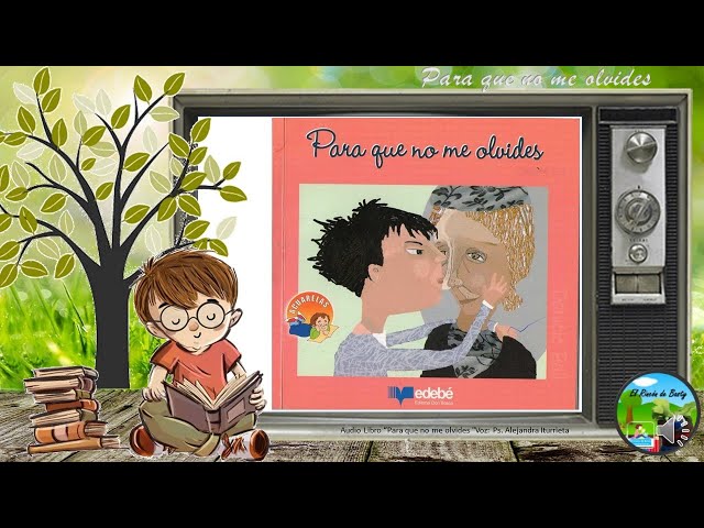 Vídeo relacionado con No me olvides