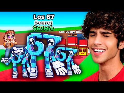 Giving My Crush 100 Los Lucky Blocks For a 0.5% Secret