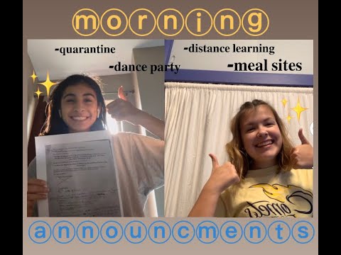 Nazgol & Chloe's Epic Announcements April 3rd, 2020.