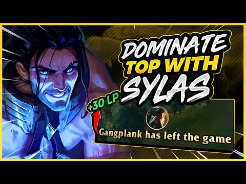 HOW TO COMPLETELY TAKE OVER THE GAME WITH SYLAS TOP! - League of Legends