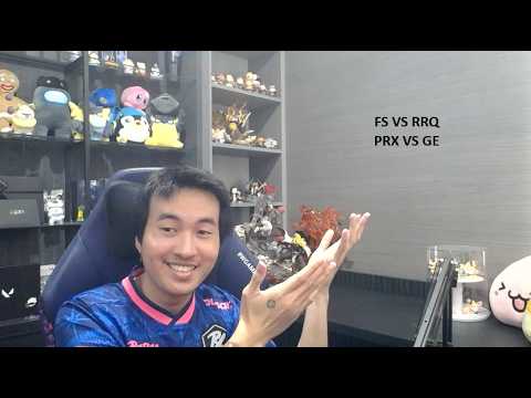 คู่แรก FS VS RRQ คู่สอง PRX VS GE #VCTWatchParty #DAY583