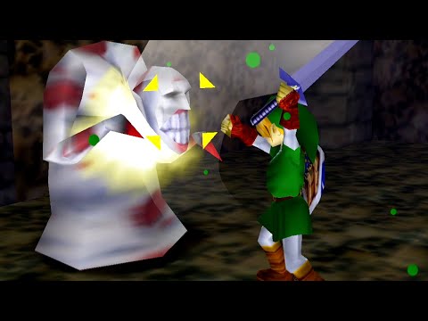 Zelda Ocarina of Time PC Port 60 FPS - 100% Walkthrough Part 26 - Shadow Temple & Hover Boots