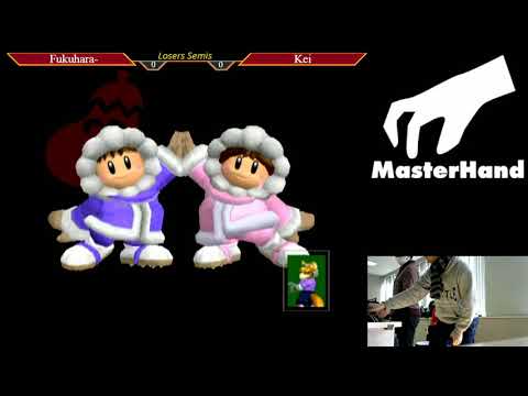 MasterHand 42 SSBM LSF Kei(Ice Climbers) vs. fukuhara-(Luigi,Fox)