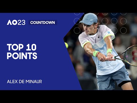 Alex de Minaur | Top 10 Points | Australian Open 2023